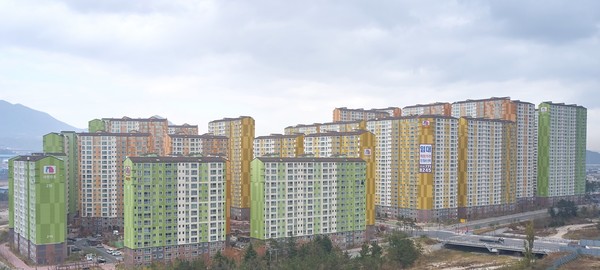 경주외동 사랑으로 부영 현장실사. 사진/부영주택.