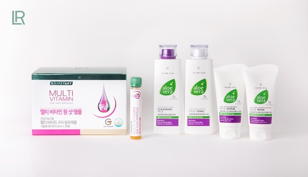 36년 전통의 독일 웰니스 전문기업, LR헬스&뷰티코리아 (LR Health & Beauty Korea)가 ‘멀티 비타민 원 샷 앰플’ 건강기능식품을 포함해 총 5가지 신제품을 출시했다. 사진/ LR헬스&뷰티코리아 제공