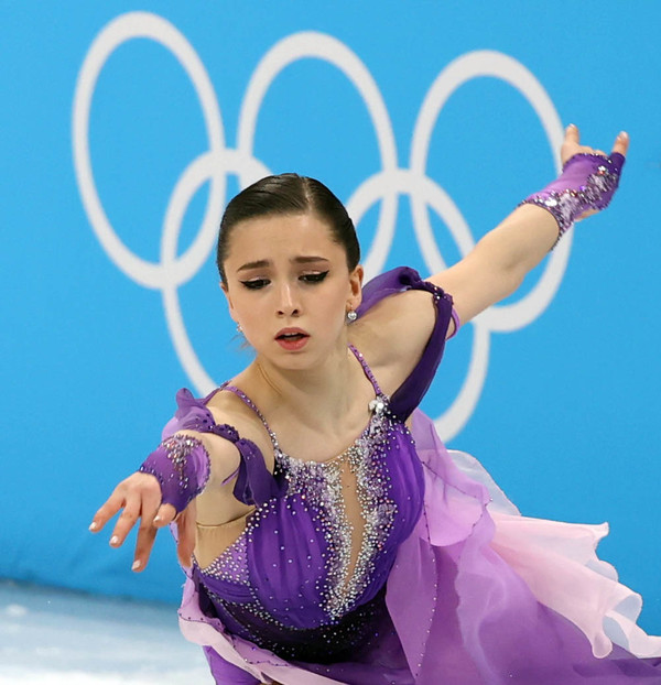 금지약물 복용 의혹을 받는 피겨선수 카밀라 발리예바(16·러시아올림픽위원회)에 대해 지상파 3사가 일제히 침묵을 지켰다. 사진/뉴시스 제공