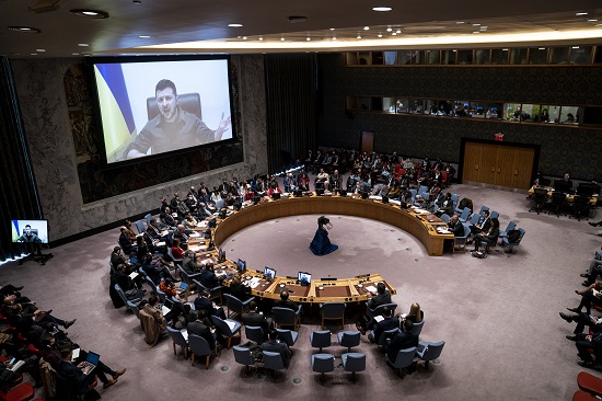 우크라이나를 침공한 러시아가 유엔(UN) 인권이사회에서 사실상 퇴출당했다. 사진/ 뉴시스 제공