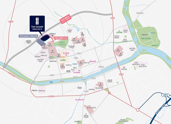  포스코건설이 24일 경상남도 거창에서 '더샵 거창포르시엘 2차'의 견본주택을 개관하고 본격적인 분양에 들어간다. 사진/ 포스코 건설 제공