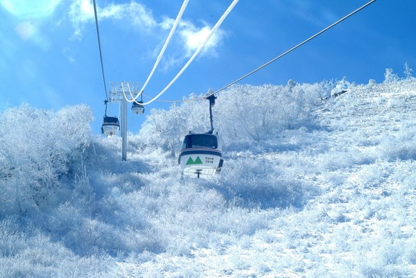 부영그룹 무주덕유산리조트가 고객들의 편의를 위해 올해도 10월부터 내년 2월말까지 관광곤도라 주말예약제(공휴일포함)를 시행한다. 사진/ 부영그룹 제공