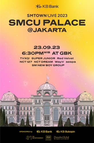 KB와 함께하는 ‘SMTOWN LIVE 2023’, 9월 23일 인도네시아 자카르타에서 개최 / KB국민은행 제공