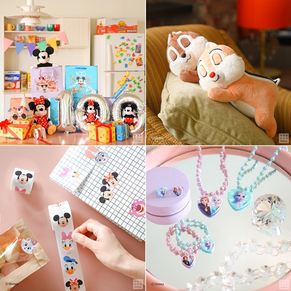 아성다이소가 총 170여 종의 다양한 디즈니 캐릭터 상품으로 구성된 '디즈니 빅시즌'을 진행 / 아성다이소 제공