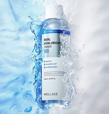 휴젤 웰라쥬 '리얼 히알루로닉 100 토너' / 사진 = 휴젤 제공
