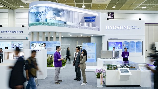 효성중공업 '한국전기산업대전' 전시회 전경. / 사진 = 효성중공업 제공