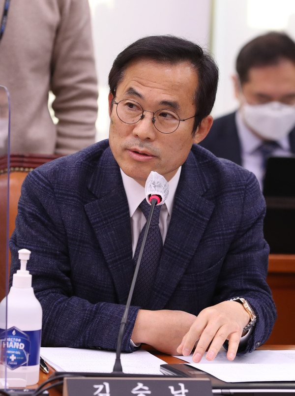 더불어민주당 김승남 의원.     사진/뉴시스