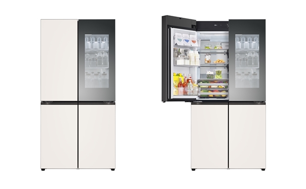 LG 디오스 '상냉장 하냉동 냉장고' / 사진 = LG전자
