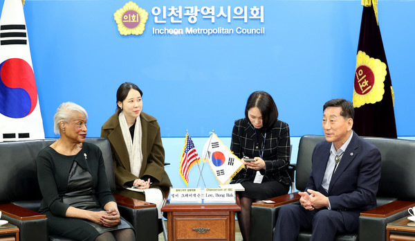 미국 알래스카주 상원의원, 인천시의회 방문