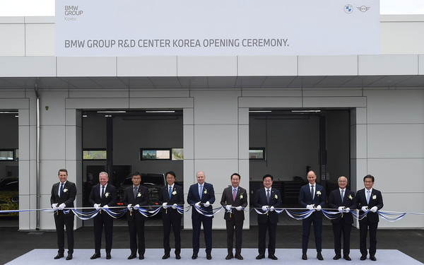 청라 BMW R&D 센터 개소식/사진 인천시