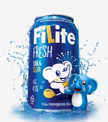 하이트진로 필라이트 후레쉬 캔(355㎖)