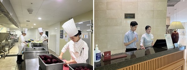 2024년도 하계방학 부영트랙 현장실습학기제에 참여한 창신대 학생들 / 사진 = 부영