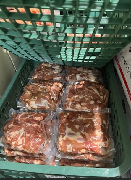 식품 표시의 기준 위반 적발된 축산물/사진 인천시