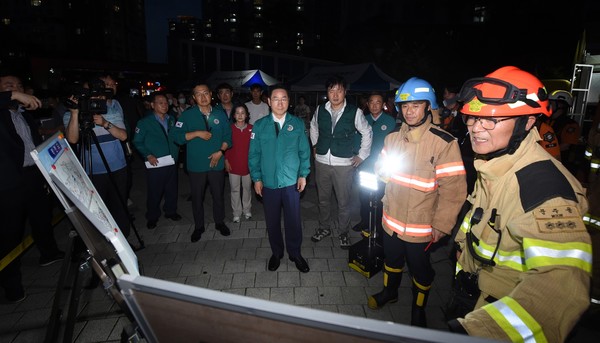 유정복 시장 현장점검 사진/인천시