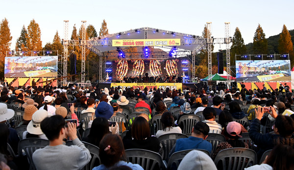 인천대공원에서 열린 '제60회 시민의 날 기념식'에 앞서 시민문화예술제 공연. 사진/ 인천시