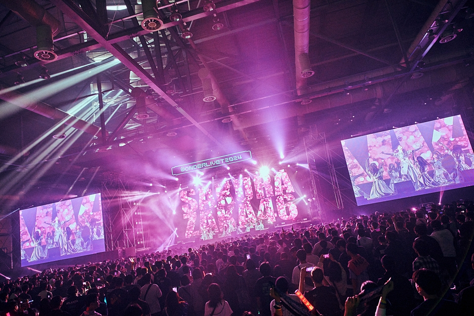 J-POP 인기 여성그룹 사쿠라자카46(櫻坂46)의 첫 내한 공연이 11월 10일 오후 일산 킨텍스 제2전시장 8B홀에서 펼쳐졌다. (사진 제공 : ©WONDERLIVET FRIENDS)