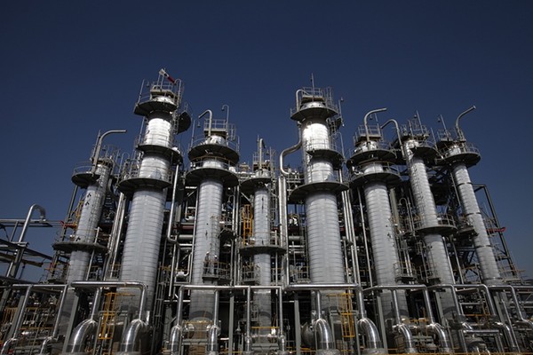 금호석유화학 여수고무제2공장 내부 전경 / 사진 = 금호석유화학