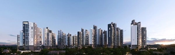 포스코이앤씨 전주 '더샵 라비온드'  / 투시도 = 포스코이앤씨