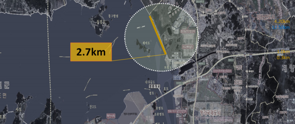 군 철책 철거 사업 위치도/ 사진 인천시