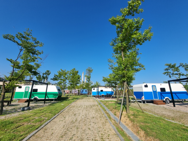 수도권매립지 캠핑장/ 사진 인천시