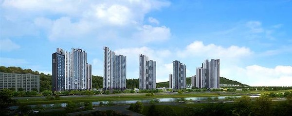 대전 롯데캐슬 더퍼스트 투시도.  / 사진 = 롯데건설 제공