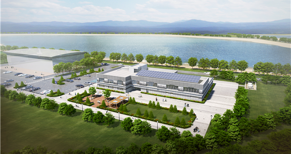 백령 복합커뮤니티센터 조감도/ 사진 인천시