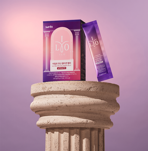 동아제약의 아일로가 신제품 '뮤신 콜라겐 젤리'를 출시. / 사진 = 동아제약 제품