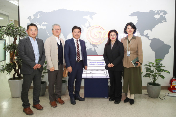 고양특례시의회 김운남 의장,(주)스타메드 방문 / 사진 고양시의회