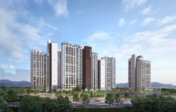 힐스테이트 용인마크밸리 투시도. / 사진 = 현대건설