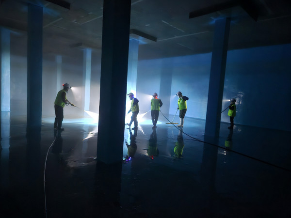 배수지 정기청소 및 정기(정밀)안전점검/ 사진 고양시