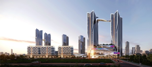 용산 정비창전면 제1구역 재개발정비사업 조감도. / 포스코이앤씨 제공