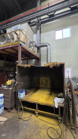 미신고 대기배출시설(도장시설) 설치‧운영/사진 인천시