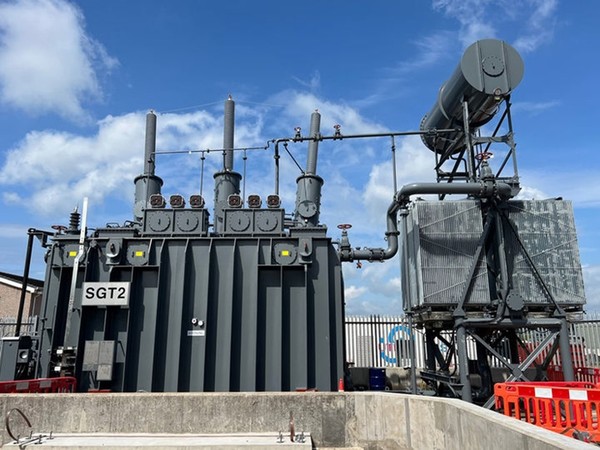 효성중공업이 2023년 스코틀랜드에 공급한 초고압변압기. / 사진 = 효성중공업 제공