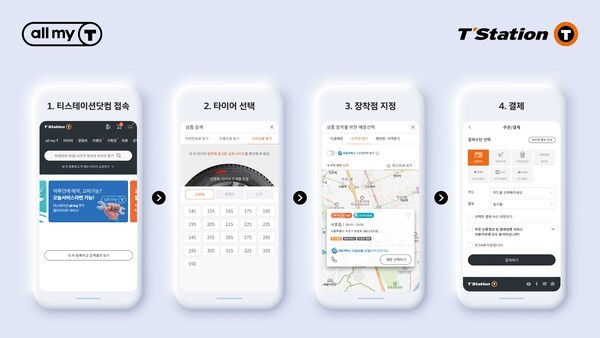 한국타이어 온라인 타이어 쇼핑몰 '티스테이션닷컴'서 쉽고 편리한 타이어 구매 요령 제안한다. / 사진 = 한국타이어 제공