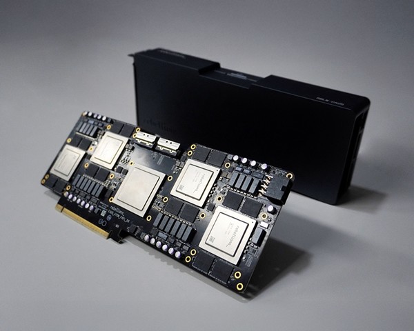 리벨리온의 NPU 아톰 맥스(ATOM-Max) / 사진 = SK텔레콤 제공