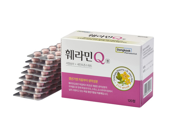 동국제약, 갱년기 증상 '훼라민큐' / 사진 = 동국제약 제공