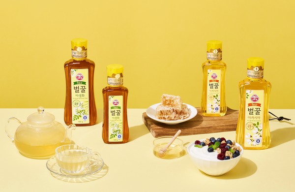 오뚜기, 국내산 프리미엄 '1등급 벌꿀' 2종 출시. / 사진 =  오뚜기 제공