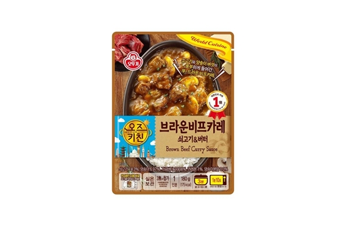 오뚜기 오즈키친 브라운비프카레 쇠고기&버터 시뮬컷. / 사진 = 오뚜기 제공