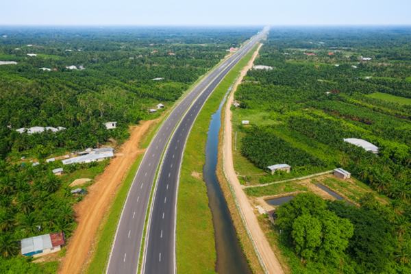 베트남 '미안~까오랑 도로 건설사업' 조감도 = 동부건설 제공