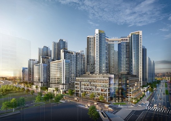 잠실 르엘 투시도. = 롯데건설 제공