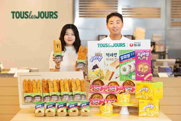 CJ푸드빌 뚜레쥬르, 농심과 컬래버레이션 4종 출시. / 사진 = CJ푸드빌 제공