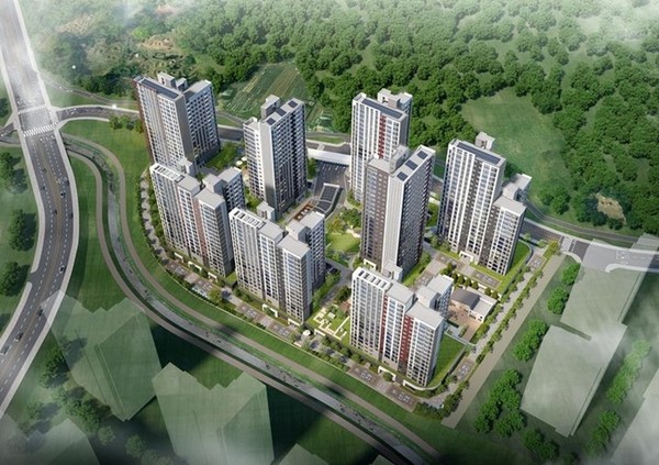 한국토지주택공사(LH)의 '의정부우정 A1블록' 공공분양 주택 조감도. / 자료 = LH공사 제공