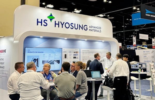 HS효성첨단소재 'CAMX 2025' 전시 부스 / 사진 = HS효성첨단 제공