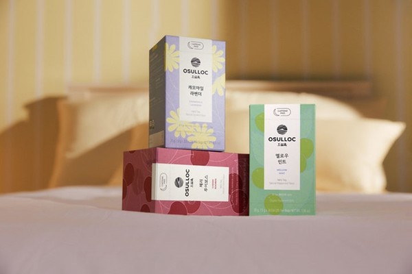 아모레퍼시픽의 대표 프리미엄 티(Tea) 브랜드 오설록이 무카페인 허브티 3종을 출시. / 사진=아모레퍼시픽 제공