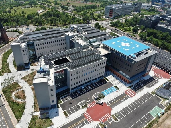 동부건설이 준공한 국립소방병원 전경. / 사진 = 동부건설 제공
