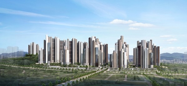 '힐스테이트 광명11(가칭)' 투시도. / 사진 = 현대건설 제공