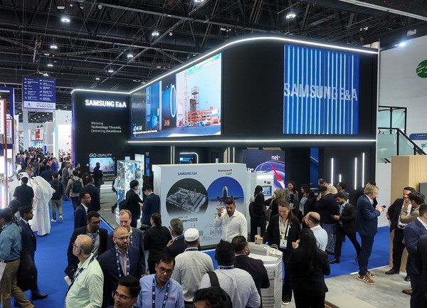 삼성E&A 아디펙 2025 부스 전경. / 사진 = 삼성E&A 제공