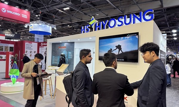 HS효성첨단소재, '밀리폴 파리 2025'서 전시회 참가. / 사진 = HS효성첨단소재 제공